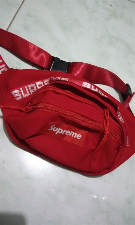 waist bag supreme real vs fake